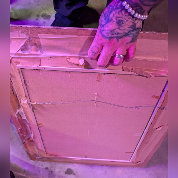 Antique wooden picture frame - Picture 4 of 4